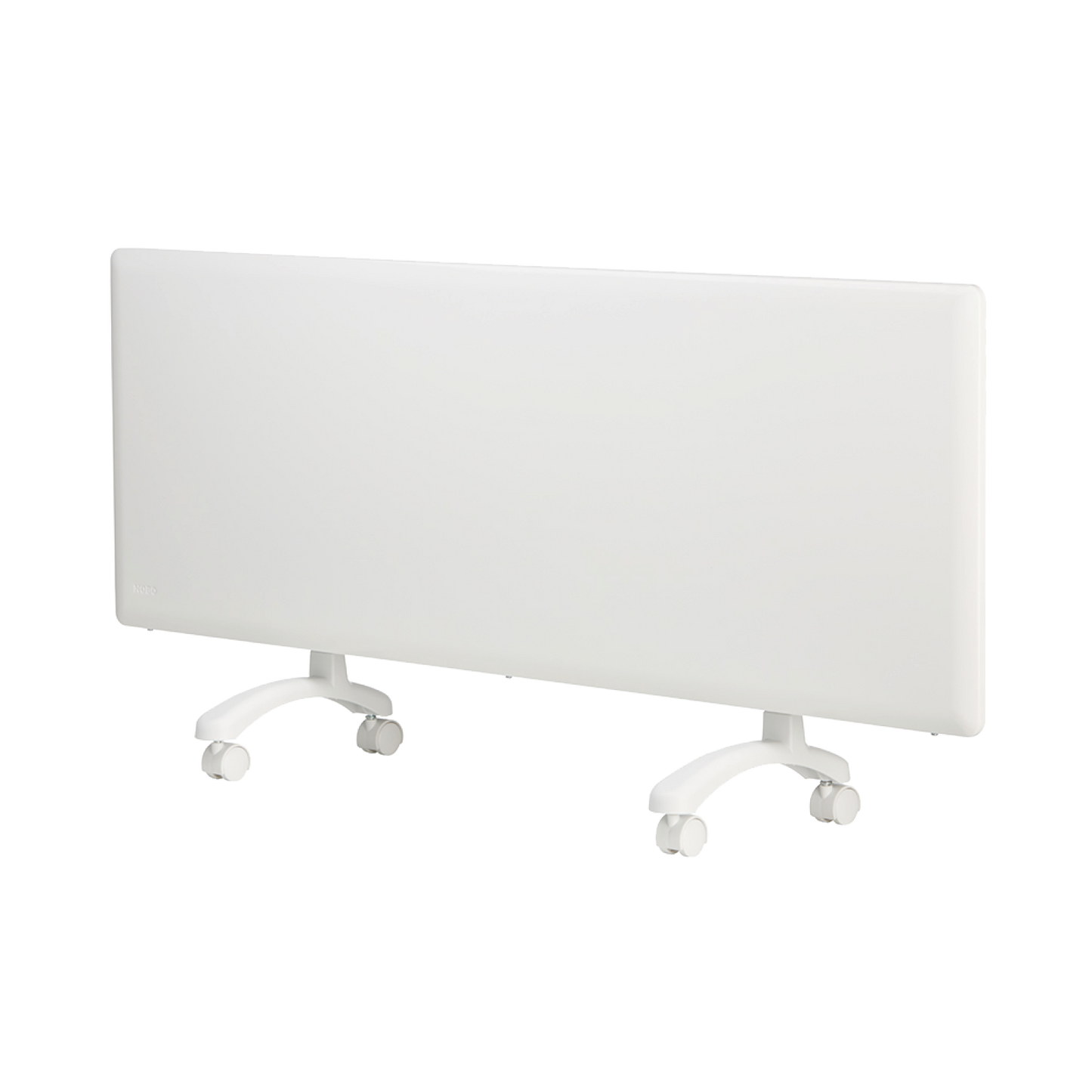 Nobo 2kW Panel Heater (Castors/WiFi) White