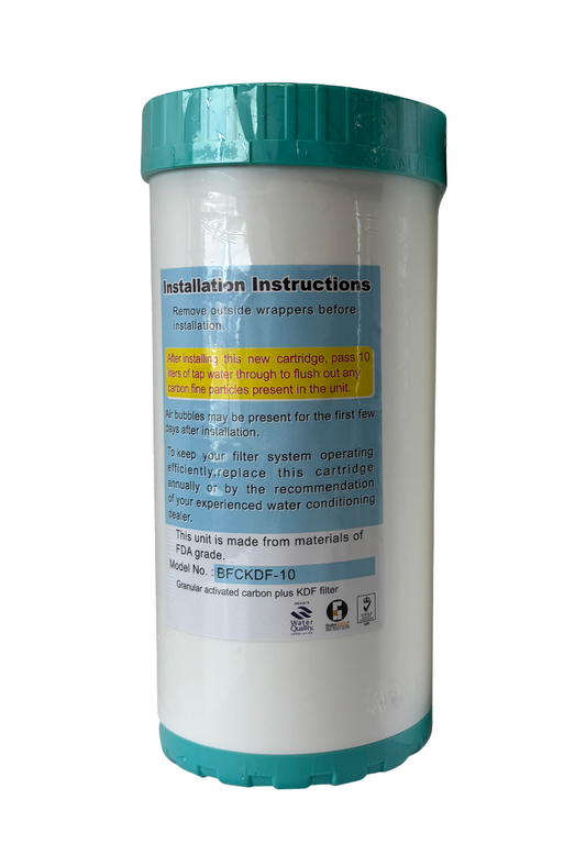 10" Water Filtration - Stage 2 KDF/GAC Filter Replacement