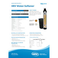 Whole House Water Softener - Manual Carbon High-Flow 10x54"