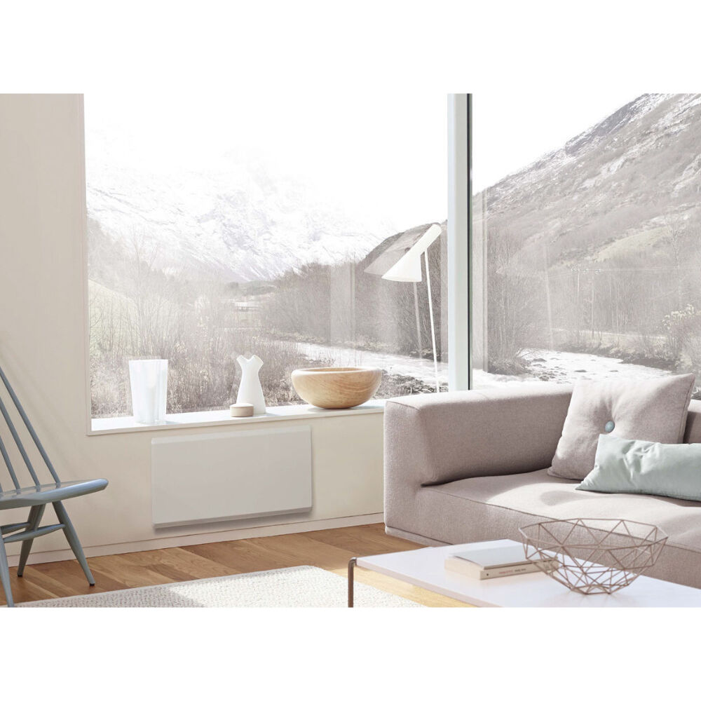 Nobo Oslo Electric Heater Panel 0.75kW (Castors included)