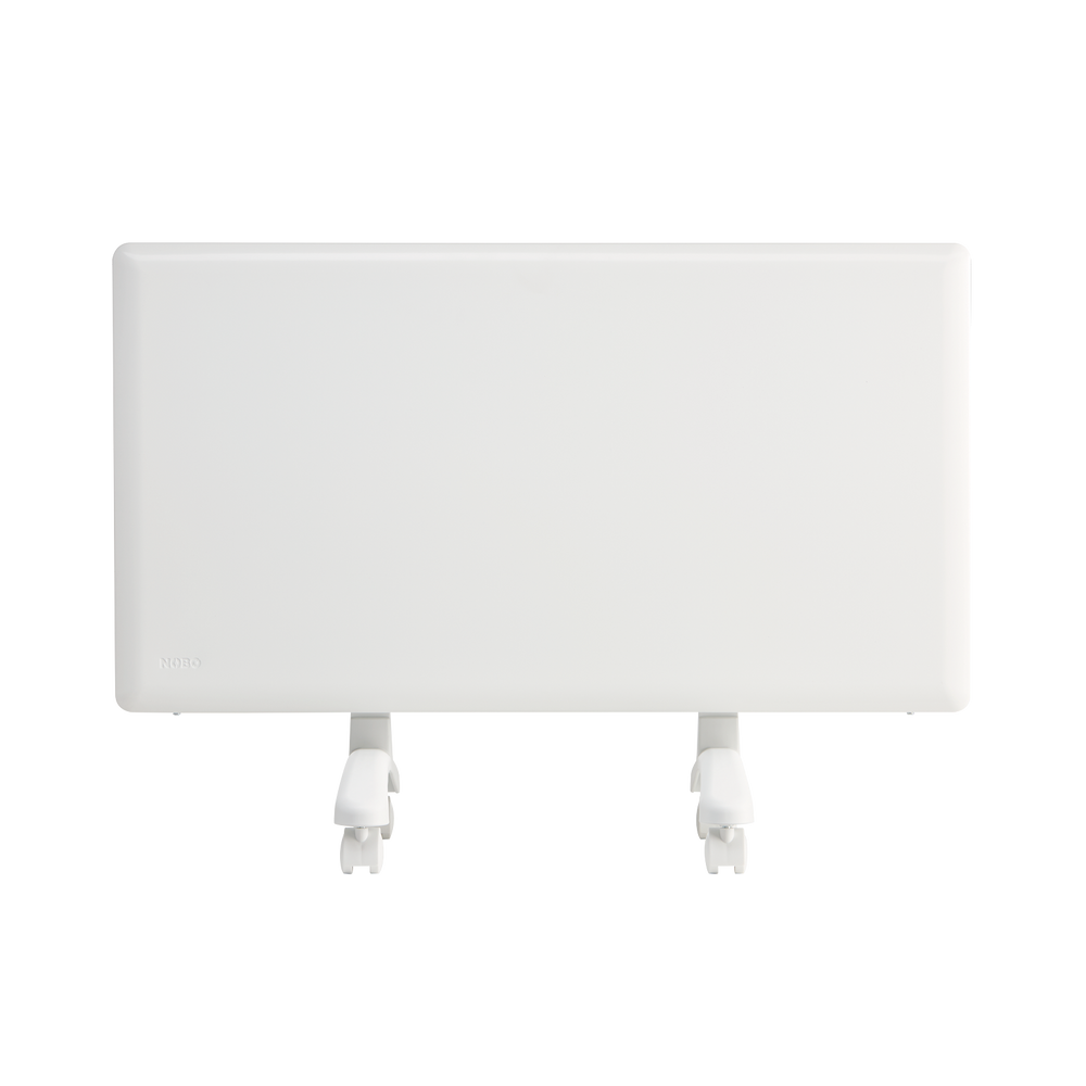 Nobo 1kW Panel Heater (Castors/WiFi) White