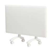 Nobo 1kW Panel Heater (Castors/WiFi) White
