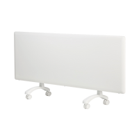 Nobo 2kW Panel Heater (Castors/WiFi) White
