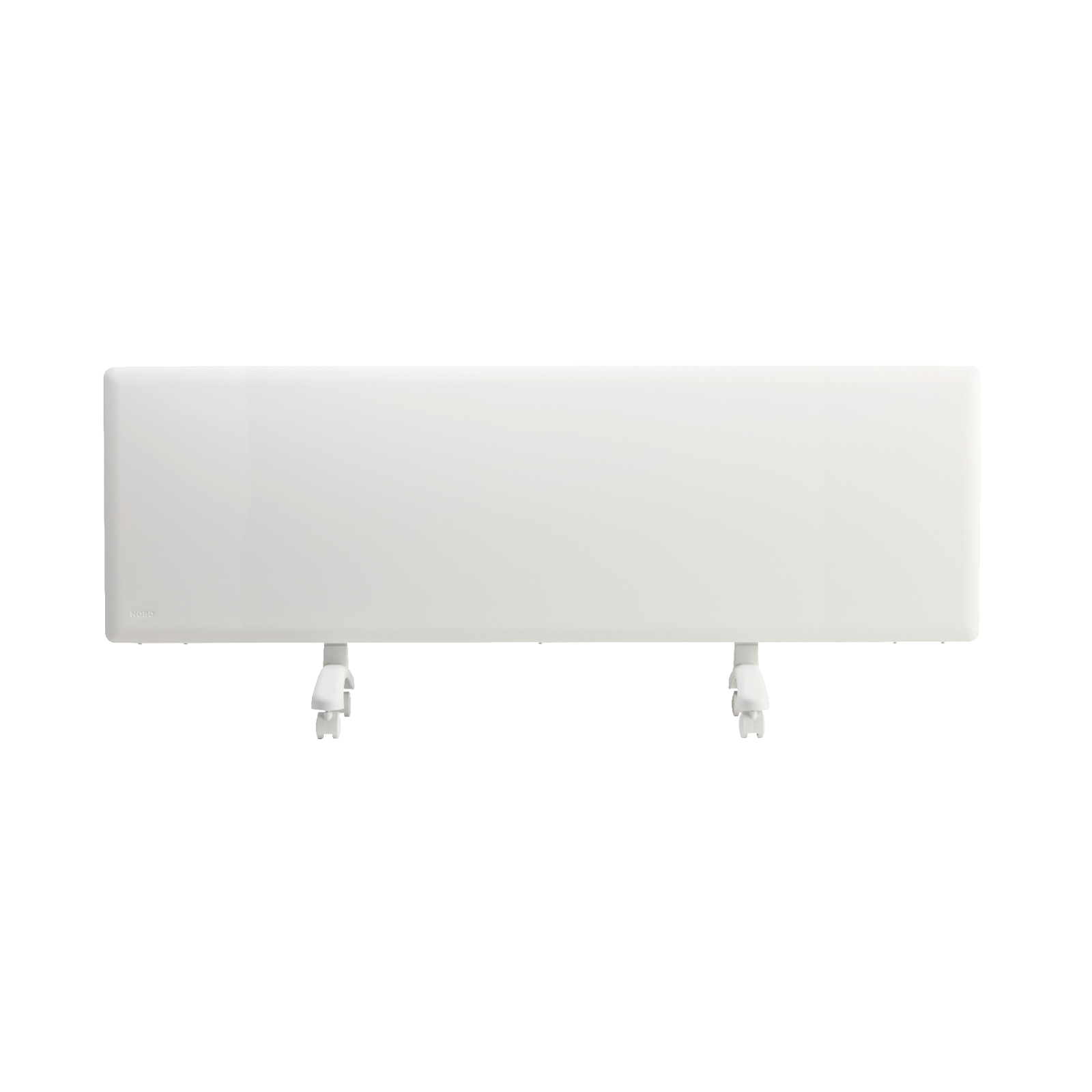 Nobo 2.4kW Panel Heater (Castors/WiFi) White