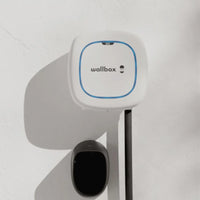 Wallbox Pulsar Max EV Electric Vehicle Charger - Type 2 - 5m - White