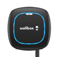 Wallbox Pulsar Max EV Electric Vehicle Charger - Type 2 - 5m - Black