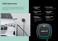Wallbox Pulsar Max EV Electric Vehicle Charger - Type 2 - 5m - Black