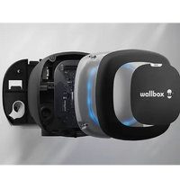 Wallbox Pulsar Max EV Electric Vehicle Charger - Type 2 - 5m - Black