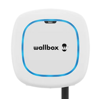 Wallbox Pulsar Max EV Electric Vehicle Charger - Type 2 - 5m - White