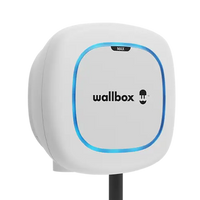 Wallbox Pulsar Max EV Electric Vehicle Charger - Type 2 - 5m - White